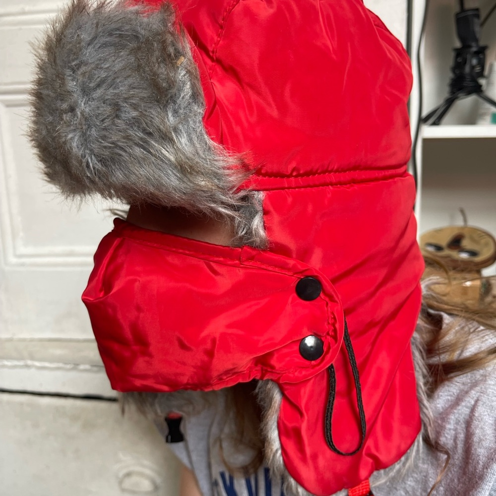 Adult!!! Red Winter Trapper Hat